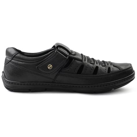 Buy Healers Black Casual Sandal For Men ERL-19 By Liberty