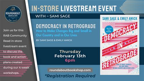 Democracy in Retrograde Livestream Event – KTVZ Events