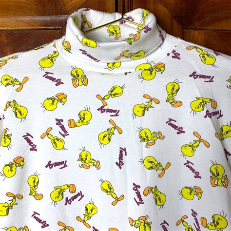 Looney Tunes Long Sleeve Turtlenecks for Women | Mercari