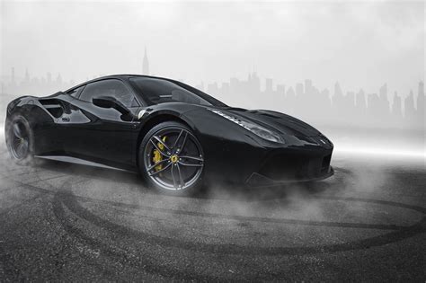 Black Ferrari 488 Wallpapers - Top Free Black Ferrari 488 Backgrounds - WallpaperAccess