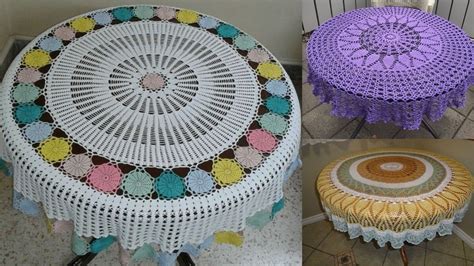 Image result for Cloth Crochet Round Table Tutorial