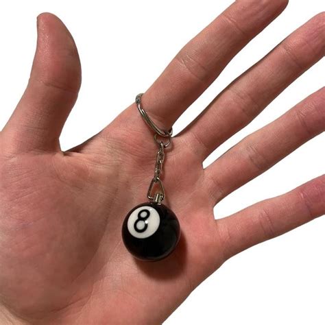 Image result for Eight Ball Keychain