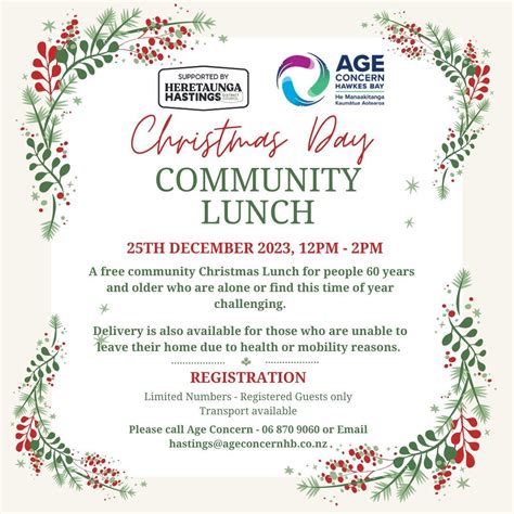 Christmas Day Community Lunch