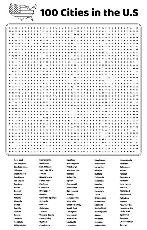 100 Word Word Searches - 20 Free PDF Printables | Printablee | Free ...