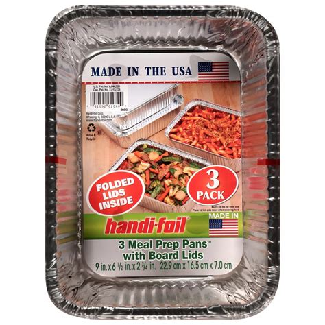 Handi-Foil Meal Prep Pans with Board Lids | Wegmans
