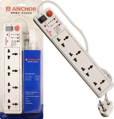 ANCHOR 22047 4 Socket Extension Boards Price in India - Buy ANCHOR ...