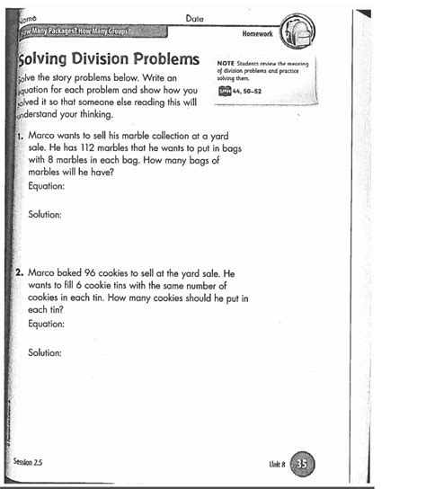 4th Grade Lesson 27 Homework 的图像结果