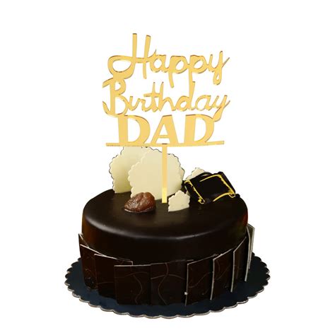 Happy Birthday Dad Cake Topper DADCT002 | atelier-yuwa.ciao.jp