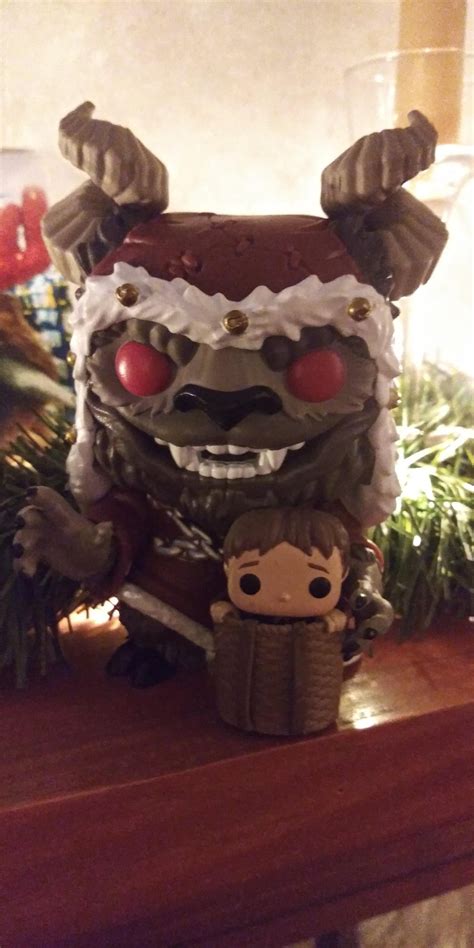 Better than elf on the shelf, Krampus on the mantle. : r/christmas