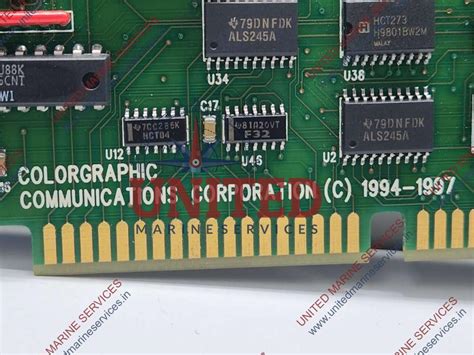 COLORGRAPHIC PC-602105-R6 PCB CARD WITH SUPER WARP SERIES ACCELERATOR ...