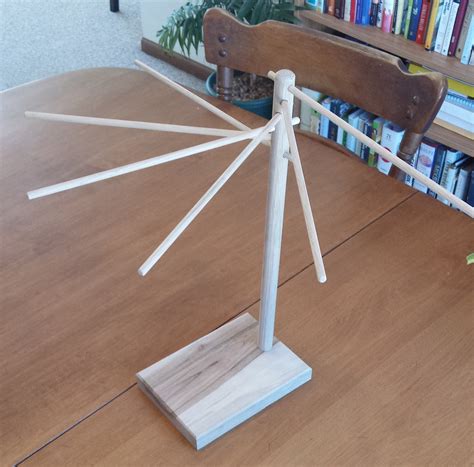 Homemade Pasta (and a DIY pasta drying rack) - Balance and Blueberries