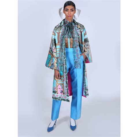 Sheer Knot Collar Blouse – Limerick by Abirr n' Nanki