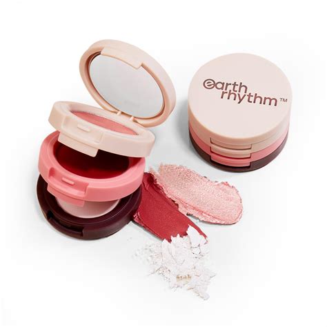 Buy Earth Rhythm Dab Set Go 3-in-1 Face Palette With Eyeshadow, Lip ...
