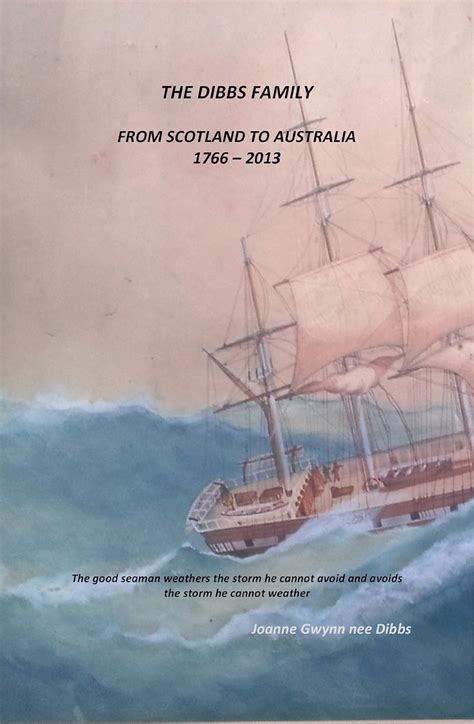 THE DIBBS FAMILY: FROM SCOTLAND TO AUSTRALIA 1766 – 2013 eBook : Dibbs ...