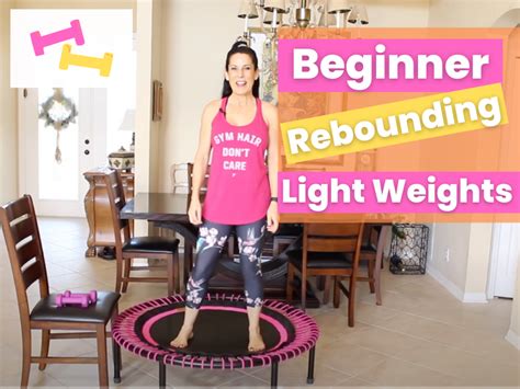 Beginner 15-Minute Rebounding Workout & Core ⋆ Laura London Fitness
