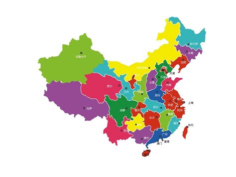 中国地图(各省可调整编辑)PPT_word文档在线阅读与下载_无忧文档