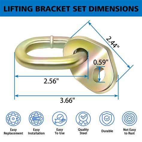 Buy 7100 Engine Lift Bracket 5500 lb Capacity Engine Lifting Brackets ...