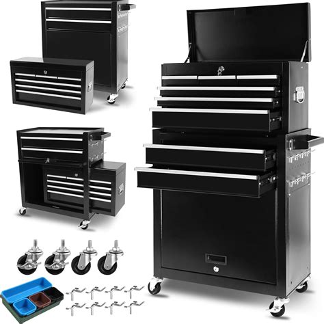 Nanberone 8-Drawer Rolling Tool Chest - High Capacity 2 In 1 India | Ubuy