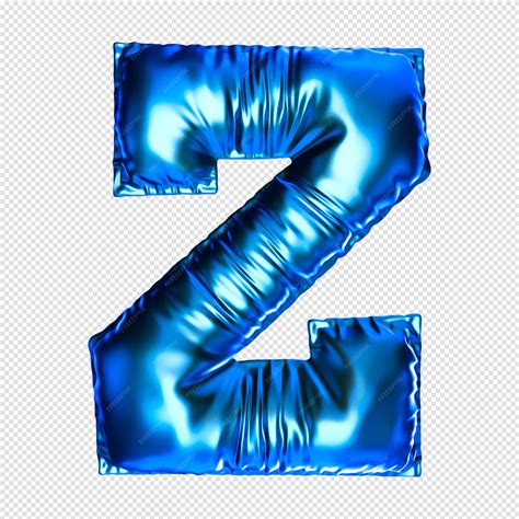 Blue Letter Z