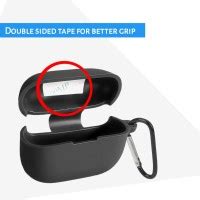 Evaton Back Cover for Realme Buds T310 / T300 Case Cover with GUM ...