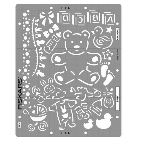 Fiskars Shapeboss Stencil Baby | Artzo India