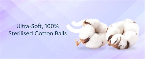 GUBB Hypoallergenic 100% Colored Cotton Balls For Face Cleansing ...
