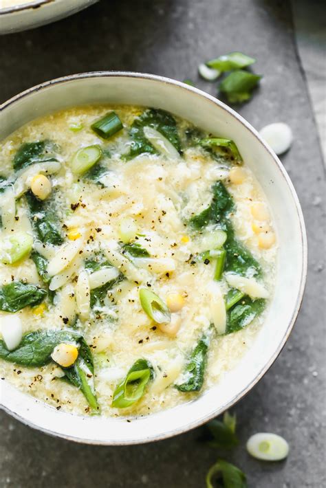 Vegetable Egg Drop Soup - Cooking for Keeps