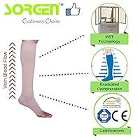Sorgen Classique (Lycra) Medical Compression Stockings for Varicose ...
