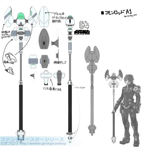 Image result for PS4 PSO2 Summoner Equip Weapon