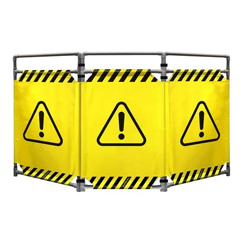 Essentially Yours "Caution Symbol" Foldable Safety Barricade | High ...