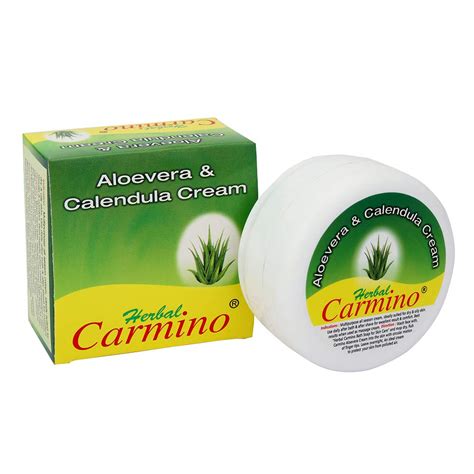 Carmino Alovera & Calendula Cream (Pack of 2) 195G : Amazon.in: Beauty