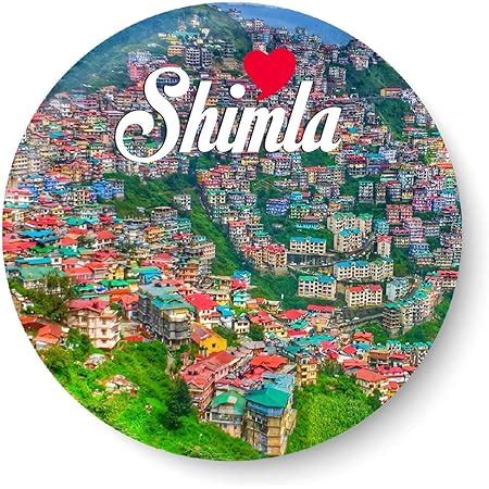 Buy PEACOCKRIDE Love Shimla I Travel Memories I I Souvenir l Travel I ...