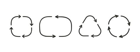 Image result for How to Draw Recycle Symbol