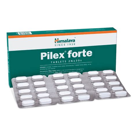 Himalaya Pilex forte Tablet - Reduces Inflammation & Pain – Himalaya ...