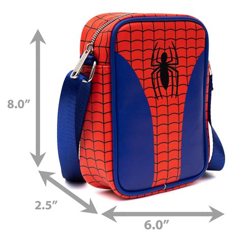 Marvel Spider-Man Zip Purse Crossbody Bag| Tote Bag Wallet | Bubblegum ...