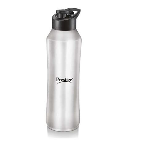 Prestige PSSB 02 SS Single Walled Stainless Steel Water Bottle 1L ...