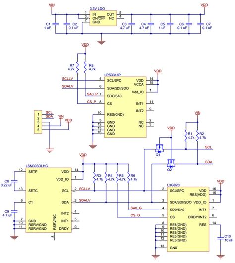 AltIMU-10 Gyro, Accelerometer, Compass, and Altimeter at MG Super Labs ...
