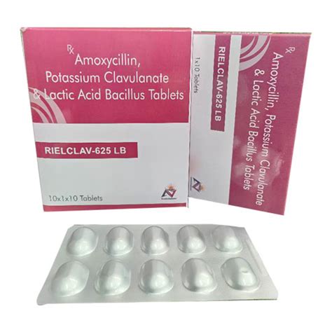 RIELCLAV-625 LB Tablets Nuvon Healthcare