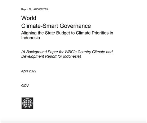 Aligning the State Budget with Climate Priorities of Indonesia - Arun Arya