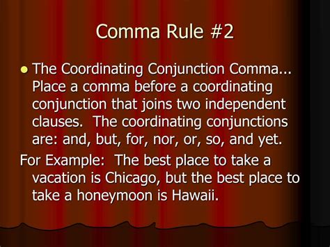 Image result for 3 Basic Comma Rules