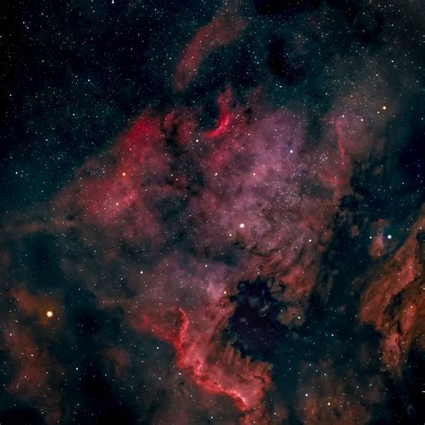 Download wallpaper 3000x3000 nebula, stars, space, dark, purple hd ...