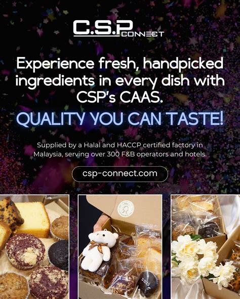 #cspconnect #premiumingredients #eventcatering #premiumquality # ...