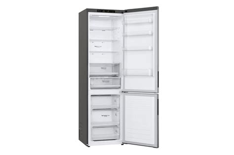 384L Tall Narrow Fridge Freezer Silver | LG UK