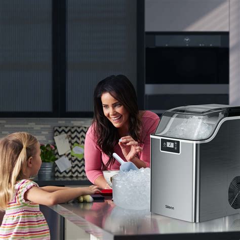 Snapklik.com : Countertop Nugget Ice Maker, Pebble Ice Maker Machine ...