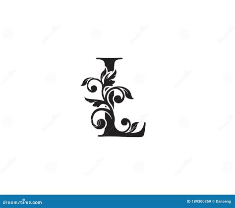 L Letter Design Svg