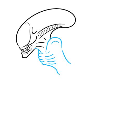 Xenomorph Drawing Tutorial 的图像结果