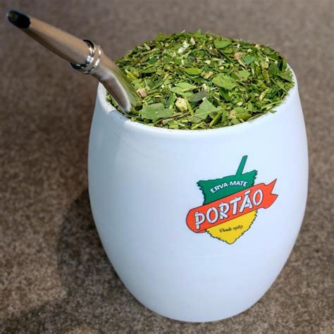 Erva-MatePortão Yerba Mate Chimarrão Pura Folha Portão Fresh and India ...
