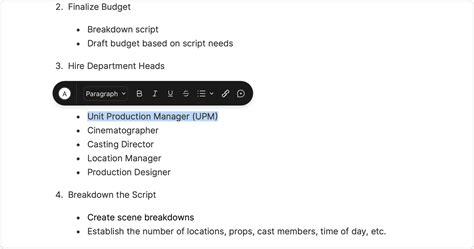 Image result for Pre Production Checklist