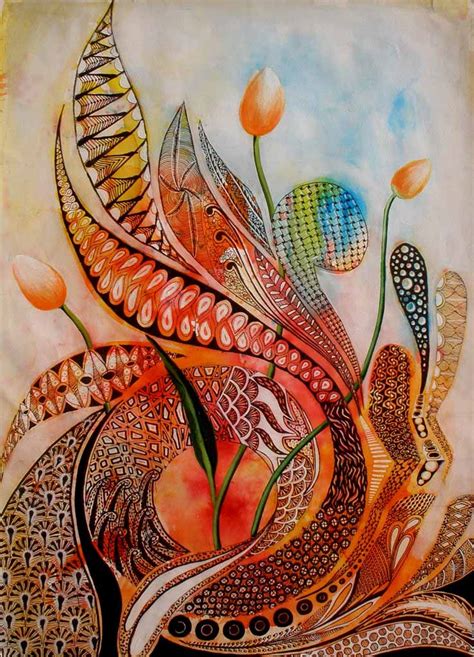 Buy Painting Serenity With Nature-iv Artwork No 6239 by Indian Artist ...