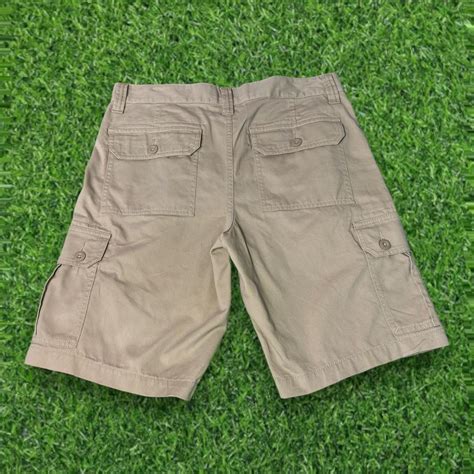 Khaki Cargo Shorts And Sneakers at Missy Lynch blog